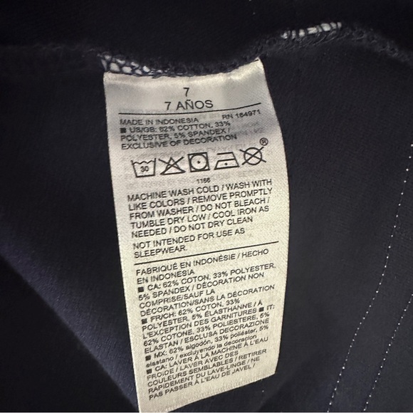 NWT Janie and Jack Nautical Sailor Maritime RUCHED SLEEVE PONTE DRESS Navy 7 - Picture 8 of 8